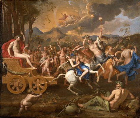  The Triumph of Bacchus - ภาพวาดที่พลุกพล่านด้วยสีสันและความเย้ายวน